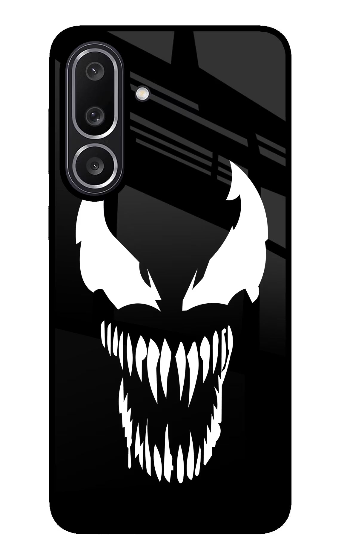 Venom Samsung M56 5G Glass Case Back Cover by Casekaro