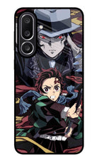 Demon Slayer Samsung M56 5G Glass Case