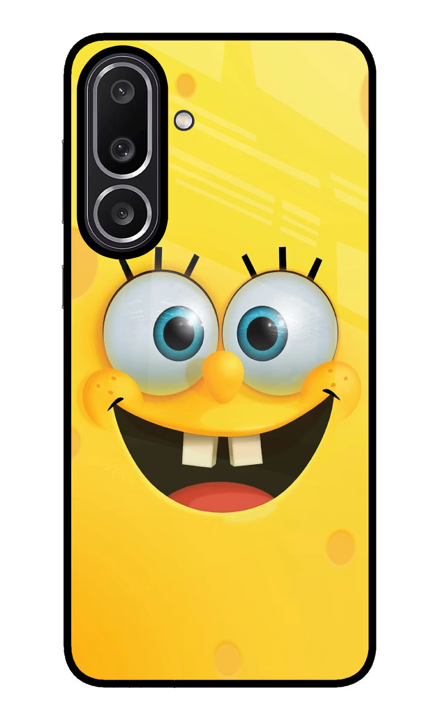 Sponge 1 Samsung M56 5G Back Cover, Glass case