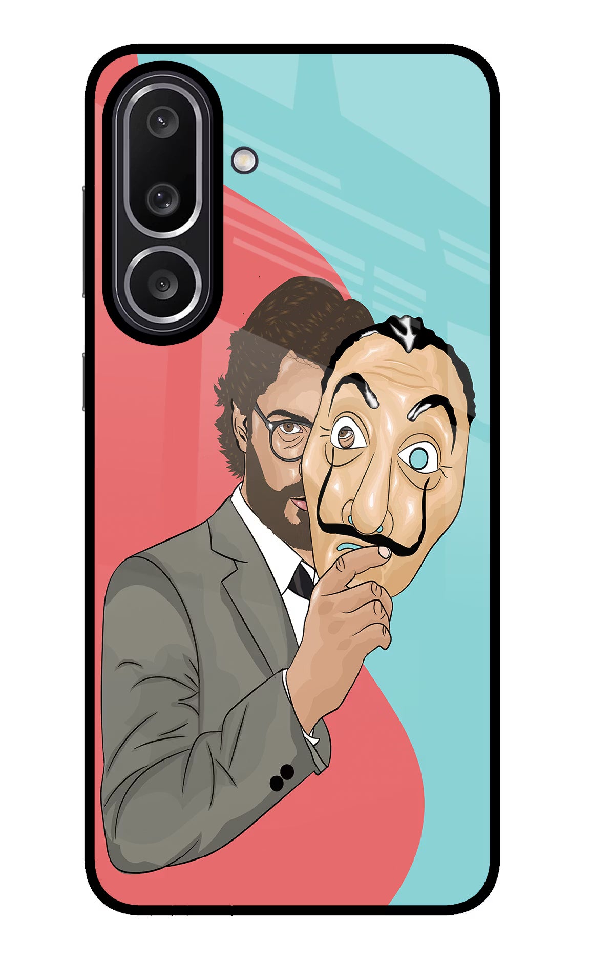 Professor Samsung M56 5G Glass Case Back Cover by Casekaro