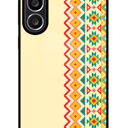 Ethnic Seamless Samsung M56 5G Glass Case