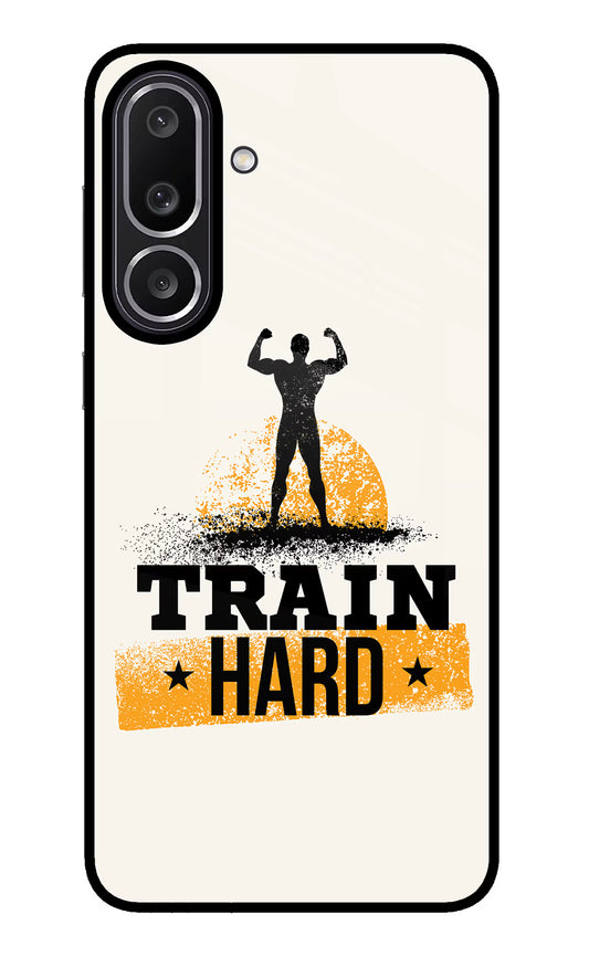 Train Hard Samsung M56 5G Glass Case