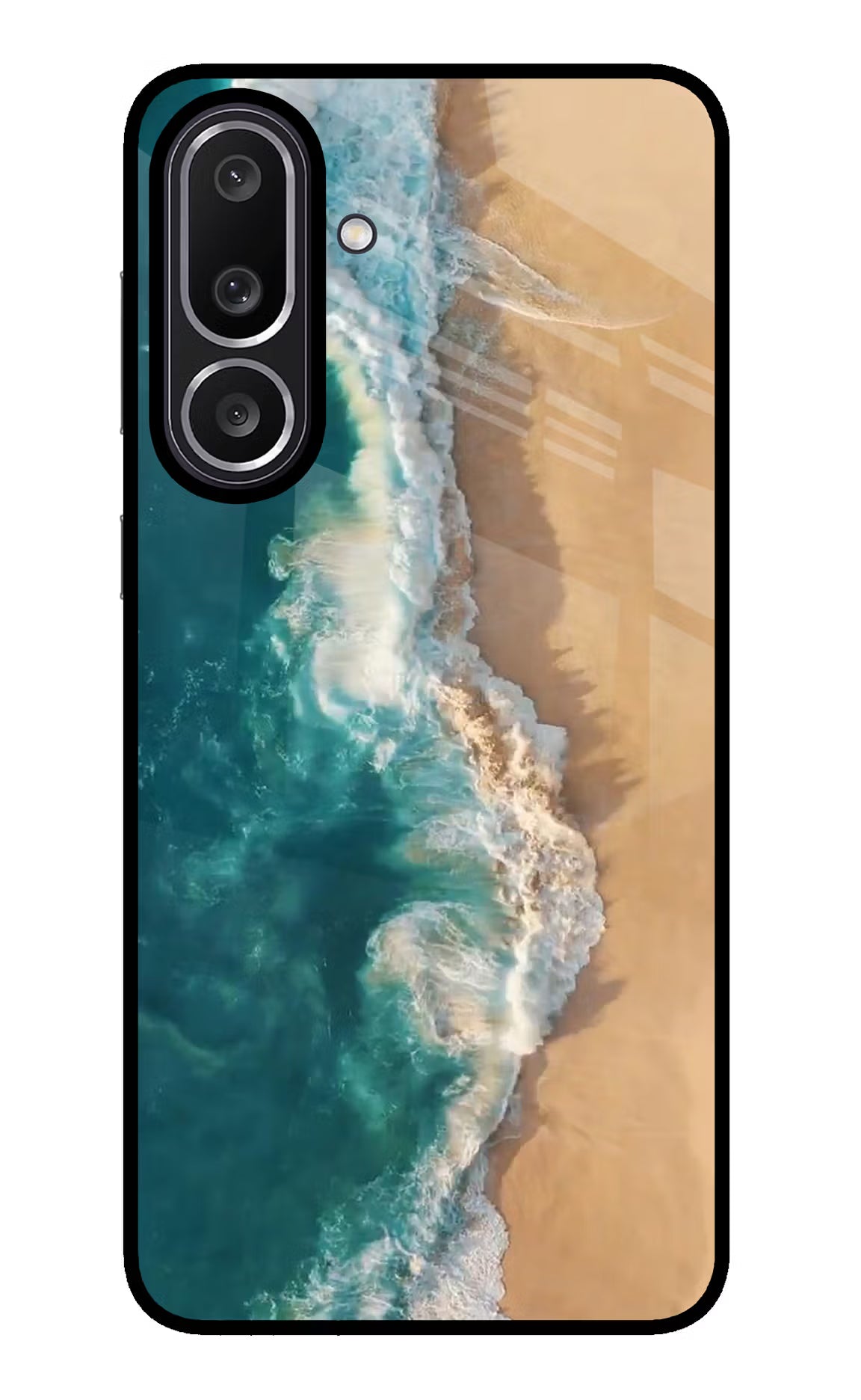 Ocean Beach Samsung M56 5G Glass Case