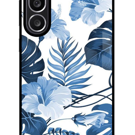 Fabric Art Samsung M56 5G Glass Case