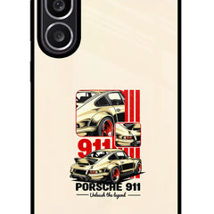 Classic Porsche 911 Samsung M56 5G Glass Case
