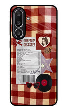 Queen of Disaster Samsung M56 5G Glass Case