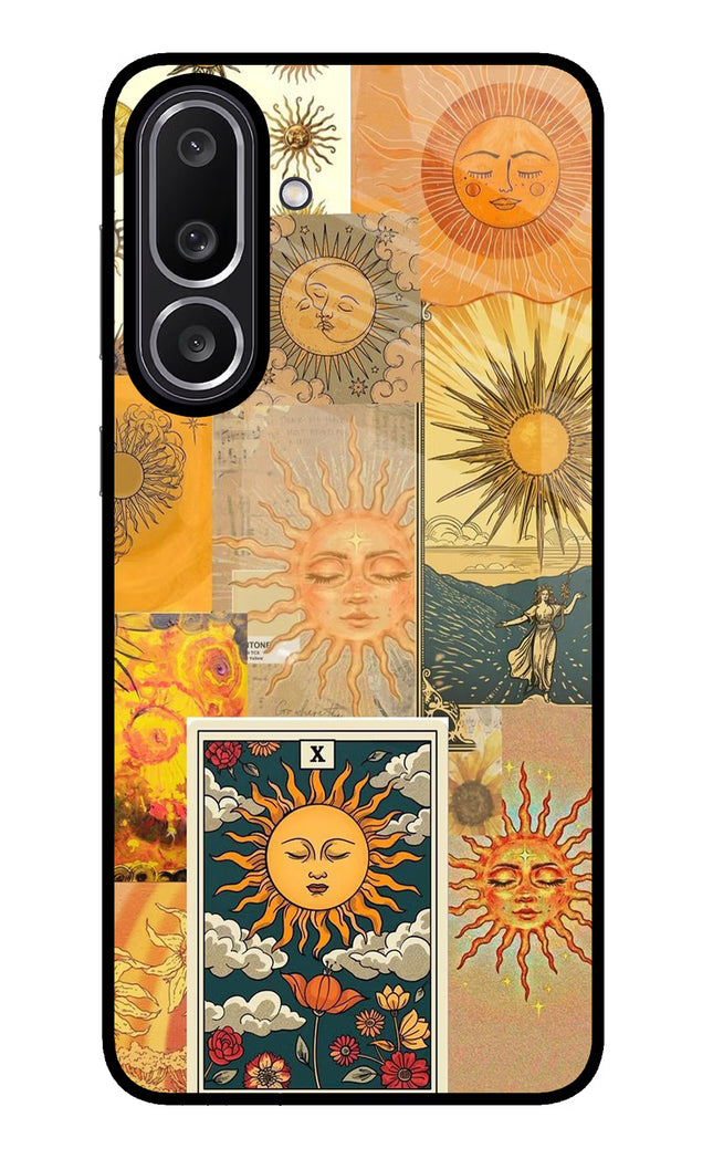 Sun Samsung M56 5G Glass Case Back Cover by Casekaro