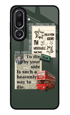 The Smiths Samsung M56 5G Glass Case Back Cover by Casekaro