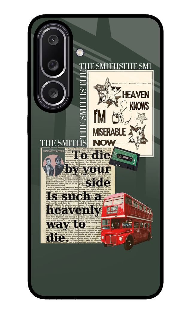The Smiths Samsung M56 5G Glass Case Back Cover by Casekaro