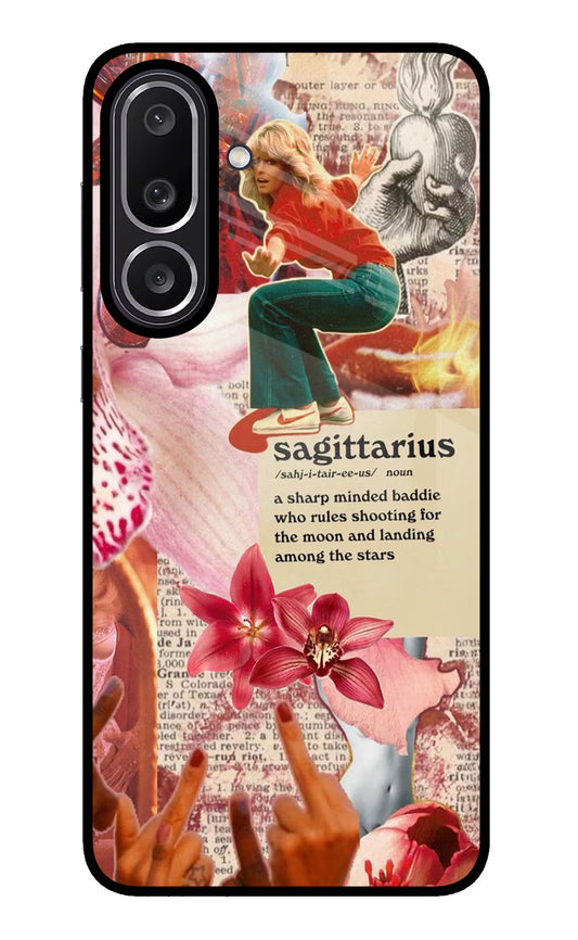 Sagittarius Zodiac Samsung M56 5G Glass Case