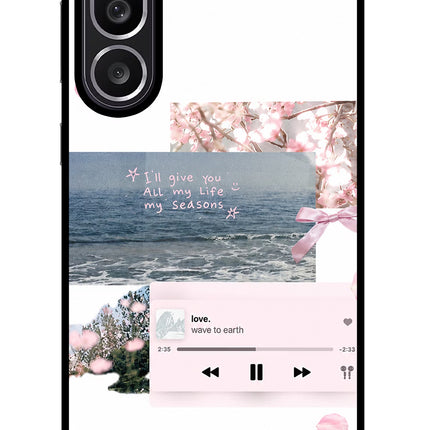 Wave to earth Samsung M56 5G Glass Case