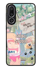Studio Ghibli Samsung M56 5G Glass Case