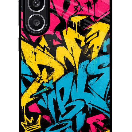 Graffiti Vibe Samsung M56 5G Glass Case