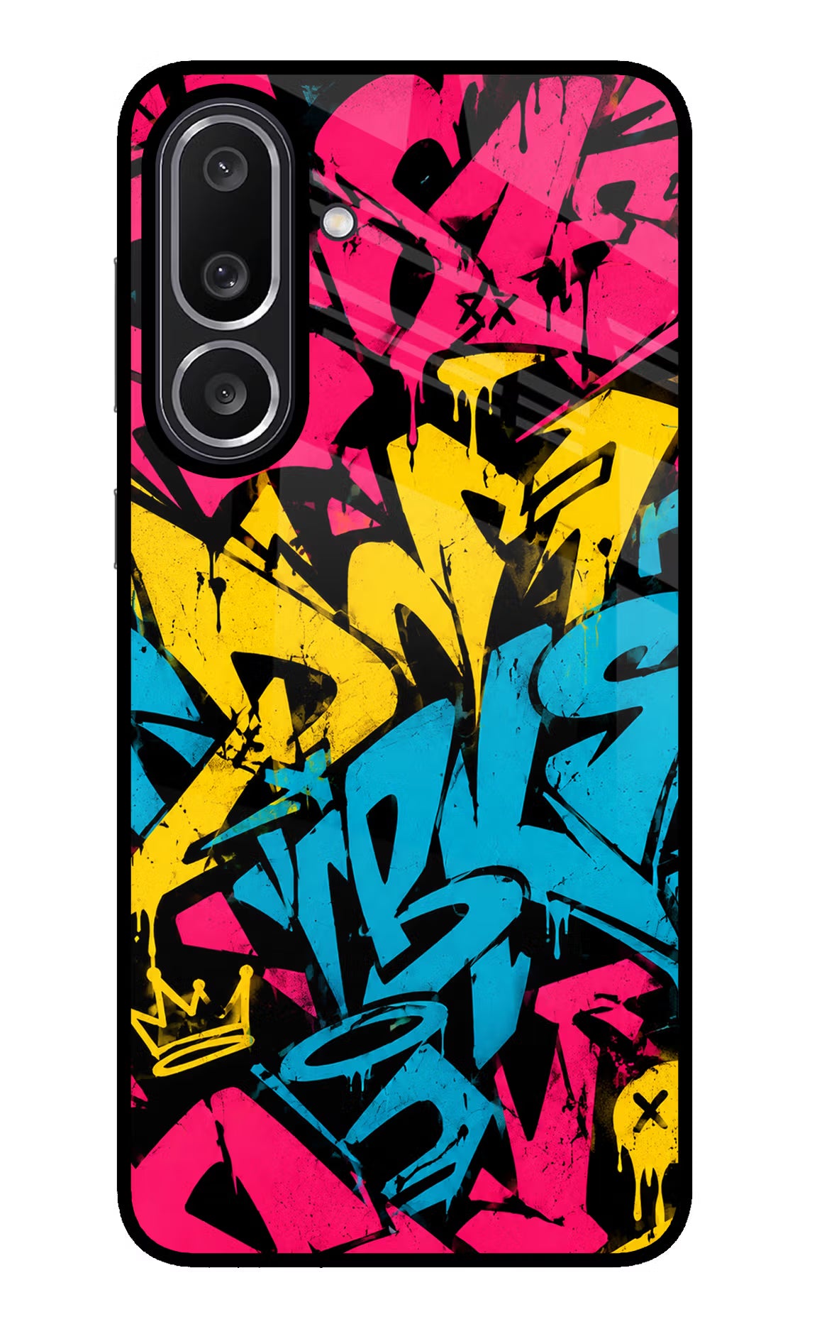 Graffiti Vibe Samsung M56 5G Glass Case