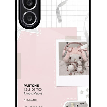 Pantone Asthetic Samsung M56 5G Glass Case
