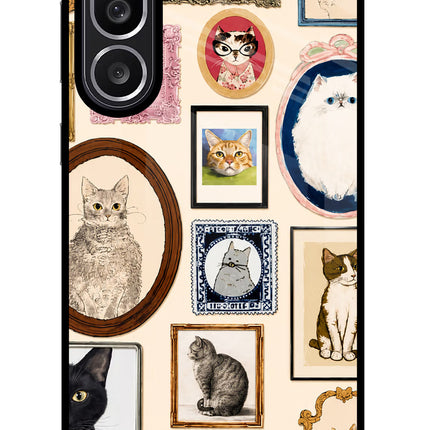 Mirror Cats Samsung M56 5G Glass Case