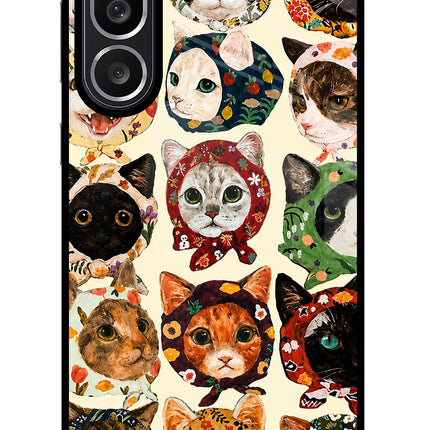 Cool Cat Samsung M56 5G Glass Case
