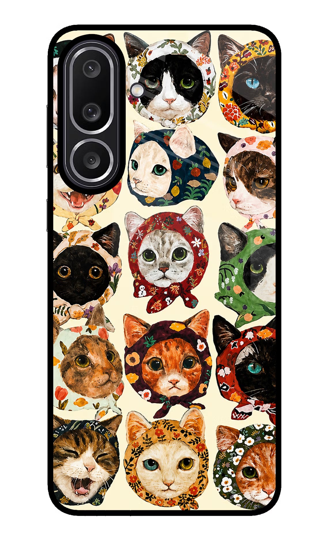 Cool Cat Samsung M56 5G Glass Case