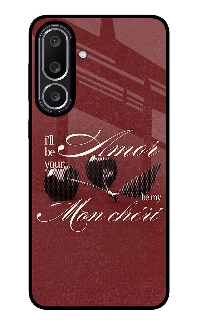 Velvet Cherry Samsung M56 5G Glass Case
