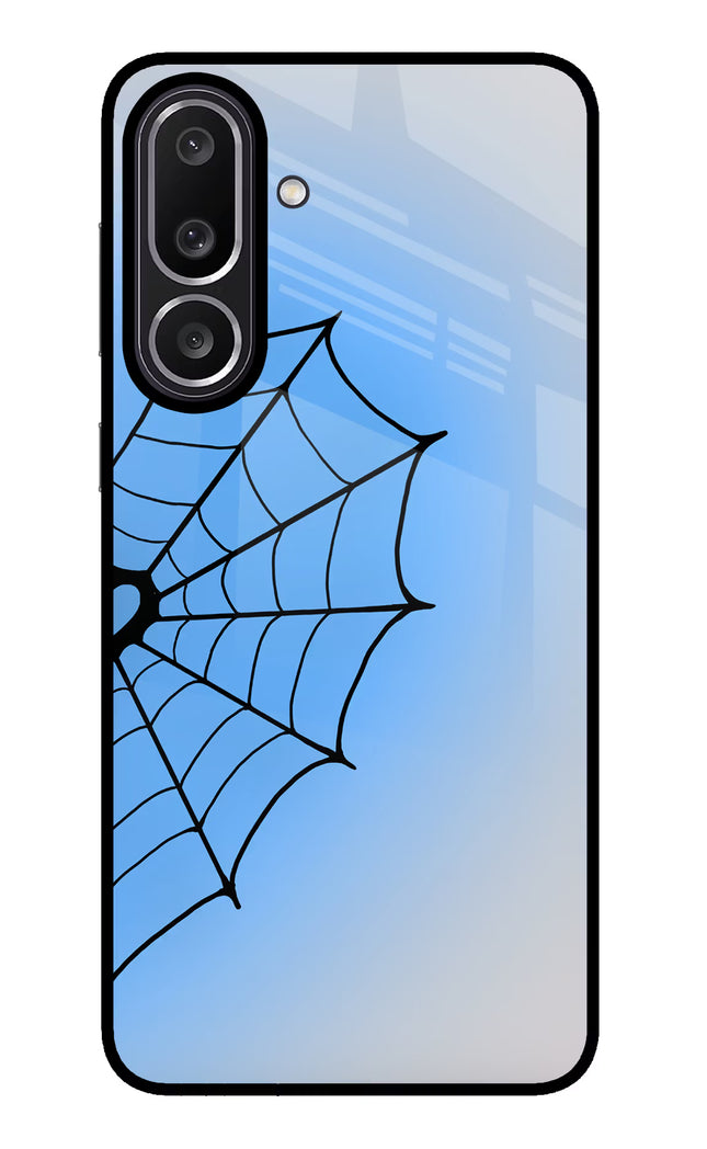 Blue Web Samsung M56 5G Glass Case
