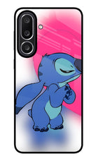 Stitch Hug Samsung M56 5G Glass Case