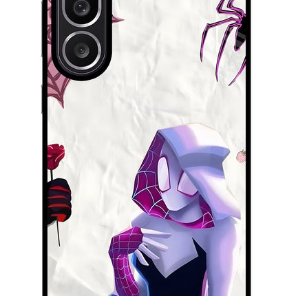 Gwen Verse Samsung M56 5G Glass Case Back Cover by Casekaro