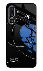 Love Orbit Samsung M56 5G Glass Case