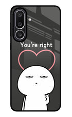 You're Right Samsung M56 5G Glass Case