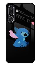 Stitch Crush Samsung M56 5G Glass Case