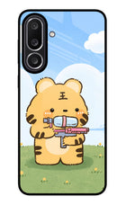 Tiger Treat Samsung M56 5G Glass Case