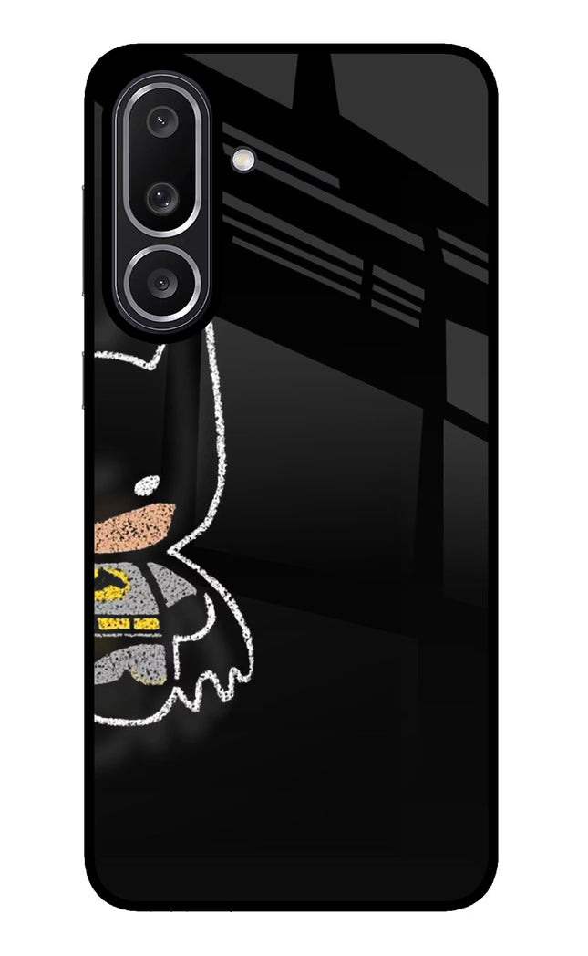 Bat Kitty Samsung M56 5G Glass Case Back Cover by Casekaro