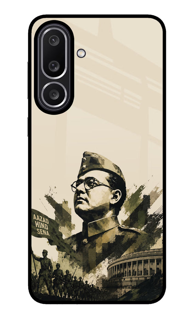 Netaji Rising Samsung M56 5G Glass Case