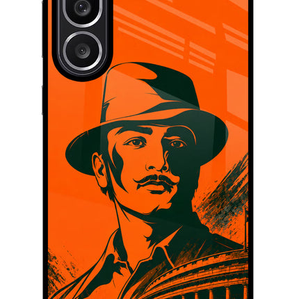Bhagat Singh Legacy Samsung M56 5G Glass Case