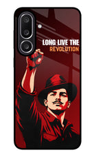 Bhagat Singh Revolution Samsung M56 5G Glass Case