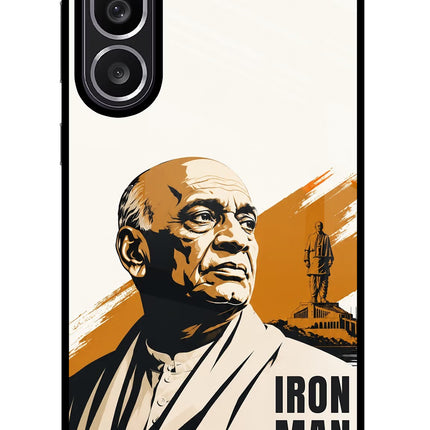 Sardar Patel Iron Will Samsung M56 5G Glass Case