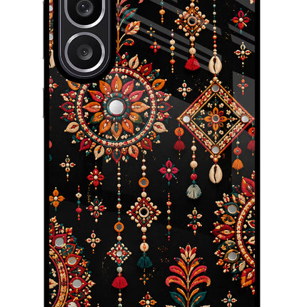 Boho Noir Samsung M56 5G Glass Case