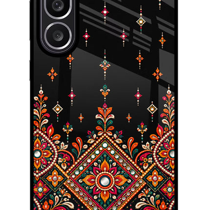 Noir Mehfil Samsung M56 5G Glass Case