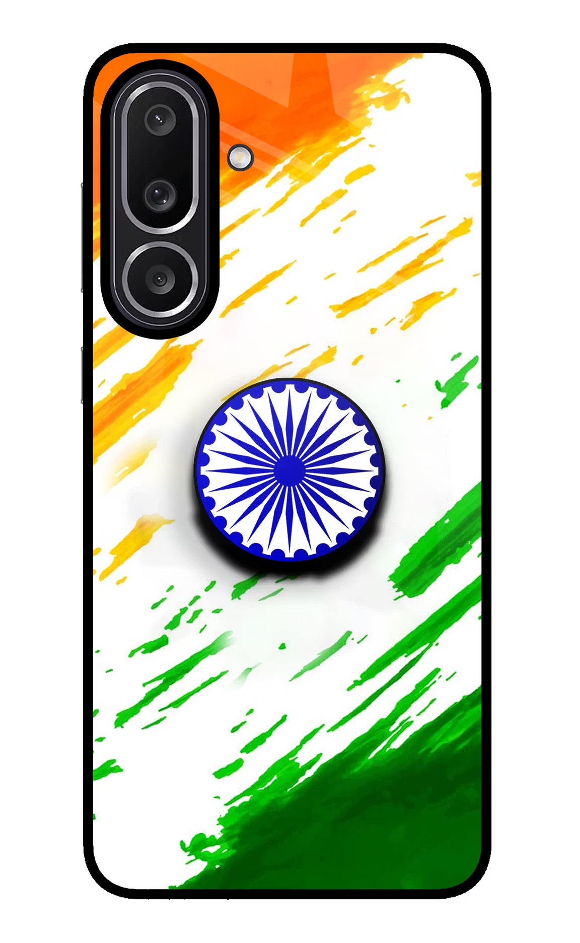 Indian Flag Ashoka Chakra Samsung M56 5G Pop Case by Casekaro