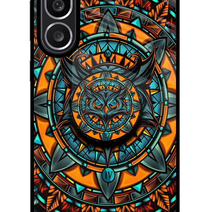 Angry Owl Samsung M56 5G Pop Case by Casekaro