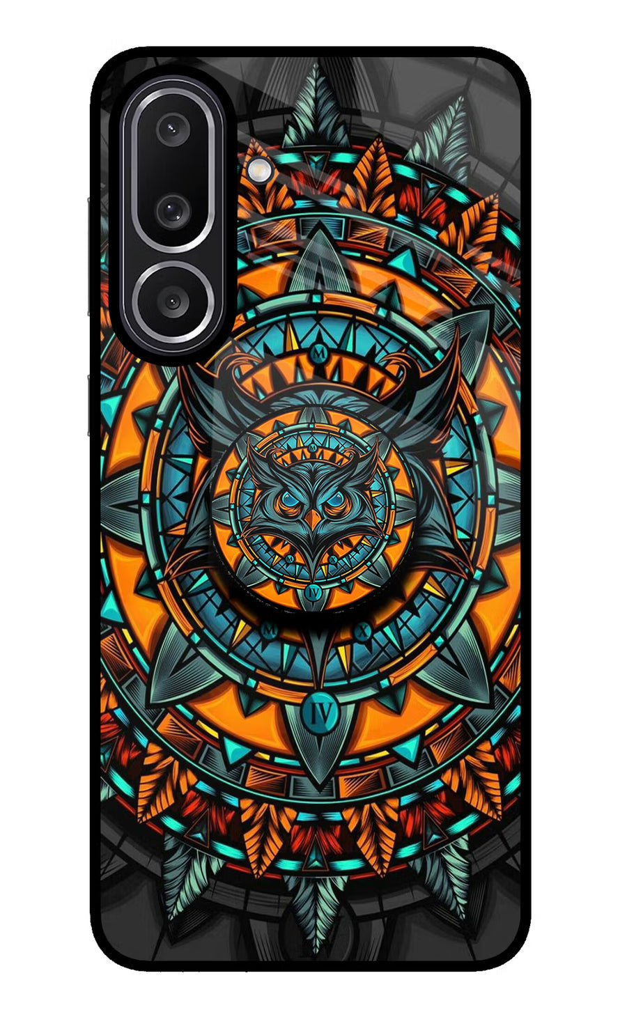 Angry Owl Samsung M56 5G Pop Case, Glass case