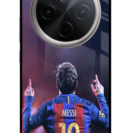 Messi Vivo T4 5G Glass Case Back Cover by Casekaro