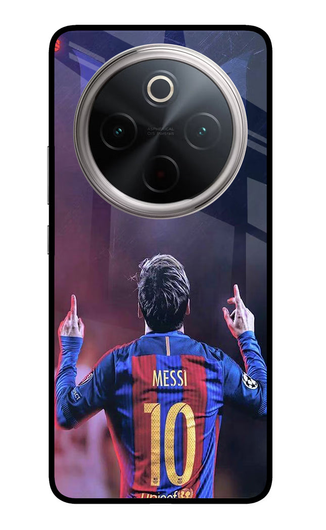 Messi Vivo T4 5G Glass Case Back Cover by Casekaro