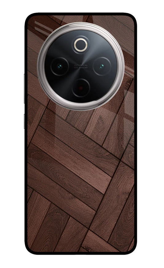 Wooden Texture Design Vivo T4 5G Glass Case
