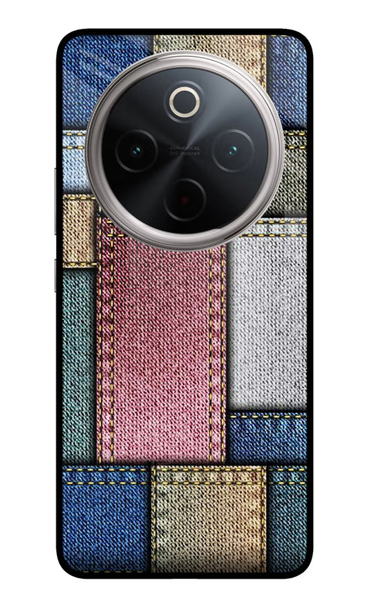 Multicolor Jeans Vivo T4 5G Glass Case