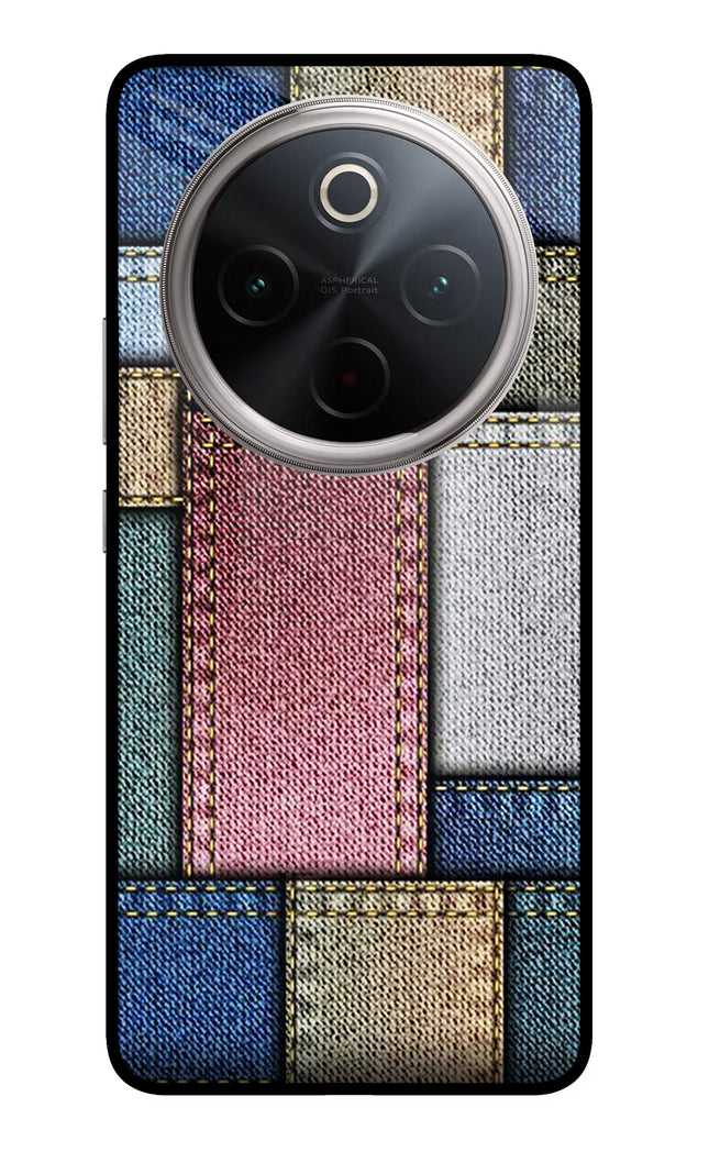 Multicolor Jeans Vivo T4 5G Glass Case