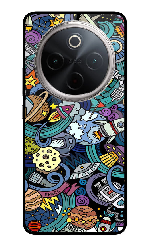 Space Abstract Vivo T4 5G Glass Case
