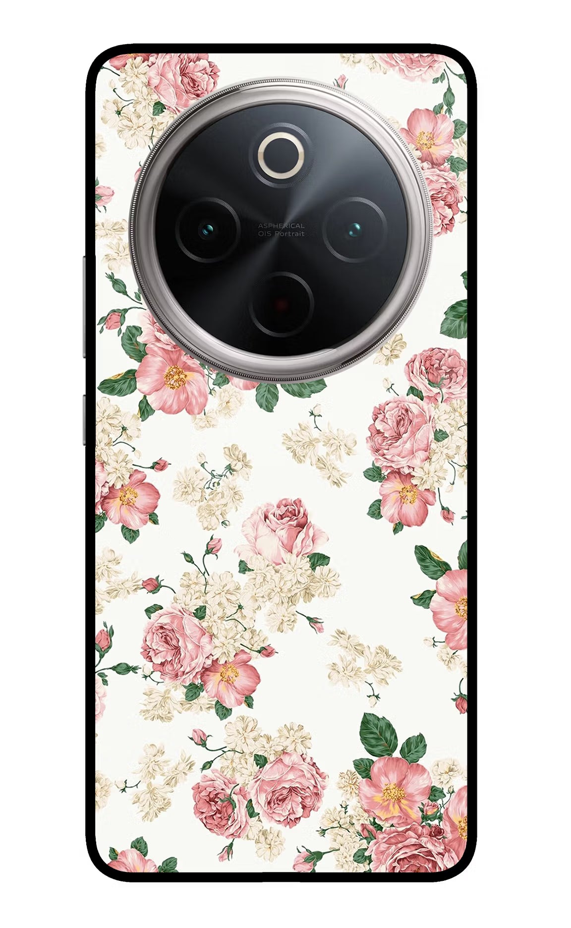 Flowers Vivo T4 5G Glass Case