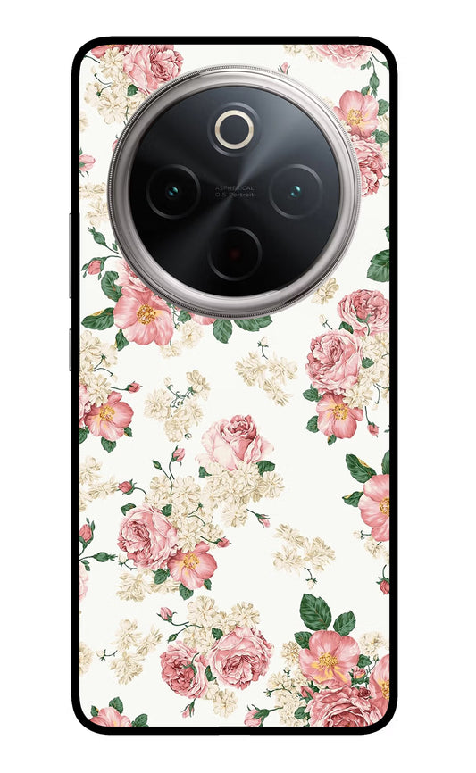 Flowers Vivo T4 5G Glass Case