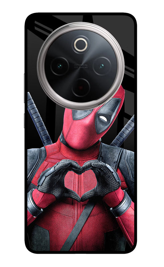 Deadpool Vivo T4 5G Glass Case