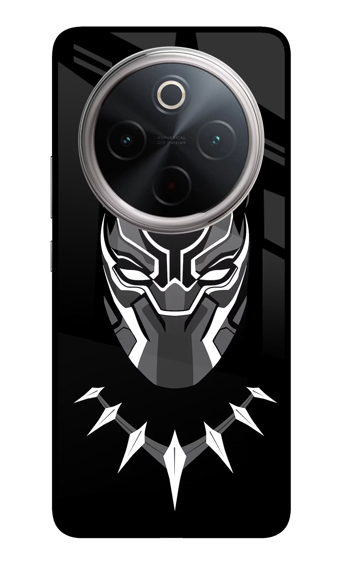 Black Panther Vivo T4 5G Glass Case